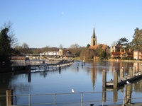View from Marlow Lock